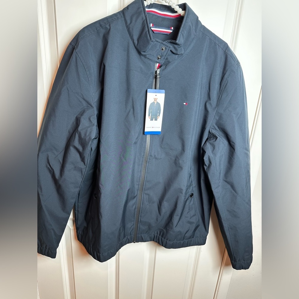 Tommy Hilfiger Men's Navy Lightweight Jacket